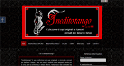 Desktop Screenshot of ineditotango.com